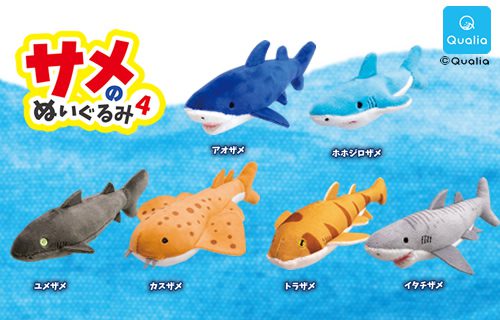 サメのぬいぐるみ4が登場